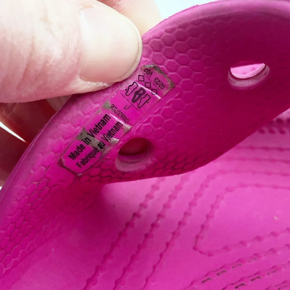 CROCS bowl outsole dirt